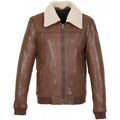 Blouson Oakwood Blouson homme en cuir Trader Ref 57665 Tan Grenoble