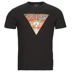 T-shirt Guess SS BSC ABSTRACT TRI LOGO TEE