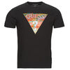 T-shirt Guess SS BSC ABSTRACT TRI LOGO TEE