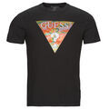 T-shirt Guess SS BSC ABSTRACT TRI LOGO TEE