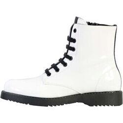 Bottines enfant Calvin Klein Jeans Bottine &agrave; Lacets Lace up Blanc