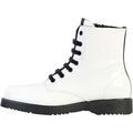 Bottines enfant Calvin Klein Jeans Bottine &agrave; Lacets Lace up Blanc