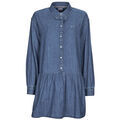 Robe courte Tommy Jeans TJW CHAMBRAY SHIRT DRESS