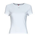 Tee-shirts sur Grenoble : T-shirt Tommy Jeans TJW BBY ESSENTIAL RIB SS