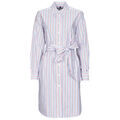 Robes sur Grenoble : Robe courte Tommy Hilfiger ORG CO GBL STP KNEE SHIRT DRESS