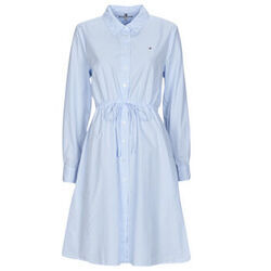 Robe courte Tommy Hilfiger ITHAKA KNEE SHIRT-DRESS LS