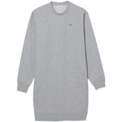 Robe Lacoste Robe pull Ref 57524 CCA argent chin&eacute; Gris