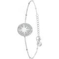 Bracelets Sc Crystal B4004-ARGENT-BLANC Argent&eacute; Grenoble