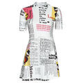 Robe courte Desigual VEST_NEWSPAPER