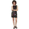Robe Desigual Robe &agrave; Paillettes Emma Noir 19SWVW71 Noir