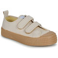 Baskets basses enfant Novesta STAR MASTER KID VELCRO 99 BG Beige