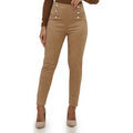 Pantalon La Modeuse Pantalons pour femme - Camel -