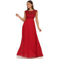 Robe La Modeuse Robes pour femme - Rouge fonc&eacute; - Rouge