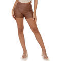 Short La Modeuse Shorts pour femme - Marron -