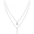Collier Sc Crystal BD2728-ARGENT-DIAMANT Argent&eacute; Grenoble