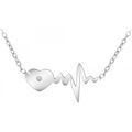 Collier Sc Crystal BD2757-COLLIER-ARGENT-DIAMANT-BLANC Argent&eacute;