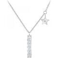 Collier Sc Crystal BD2687-ARGENT-DIAMANT Argent&eacute; Grenoble