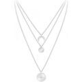 Collier Sc Crystal BD2920-ARGENT-DIAMANT Argent&eacute; Grenoble