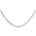 Collier Sc Crystal B3376-ARGENT Argent&eacute;
