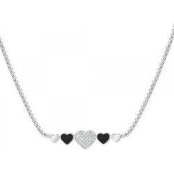 Collier Sc Crystal B2935-ARGENT-COLLIER Argent&eacute;