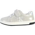Baskets basses enfant Calvin Klein Jeans Basket &agrave; Lacets Jeans Gris