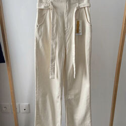 Jeans flare / larges Mango Jean ankle straight