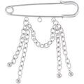 Broches Sc Crystal SBR001 Argent&eacute;