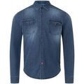 Chemise Timezone Chemise en jean homme Ref 58561 Indigo