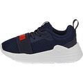 Baskets basses enfant Puma Basket &agrave; Lacets Wired Run Ac Bleu