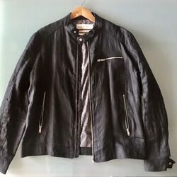 Veste Zara Veste zipp&eacute;e noire Zara Man Noir