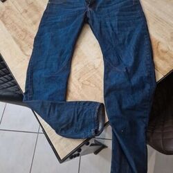 Jeans G-Star Raw jean homme marque g star taille 32/32 mod&egrave;le arc 3D Slim Bleu