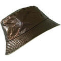 Chapeau Chapeau-Tendance Bob de pluie vinyle