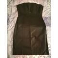 Robe courte Camaieu Robe bustier tr&egrave;s sympa Noir