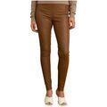 Pantalon Oakwood Pantalon legging en cuir femme Ref 57907 0510 Fauve