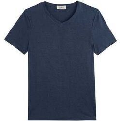 T-shirt Maison Lemahieu T-shirt col V homme lin