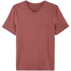 T-shirt Maison Lemahieu T-shirt col V homme lin