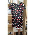 Robe courte Naf Naf briller pour les f&ecirc;tes en robe sequin et broderies Multicolore