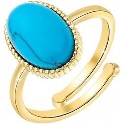 Bijoux Sc Boh&egrave;me B2457-TURQUOISE Dor&eacute;