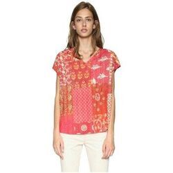 Polo Desigual T Shirt Cassandra Rouge 18SWTK39