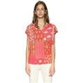 Polo Desigual T Shirt Cassandra Rouge 18SWTK39