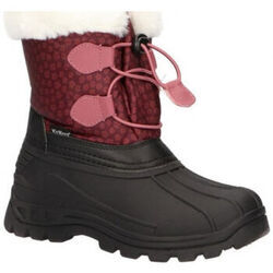 Boots enfant Kickers fourr&eacute; Bordeaux