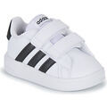 Baskets basses enfant adidas GRAND COURT 2.0 CF Blanc