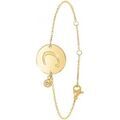 Bracelets Sc Boh&egrave;me BD2281-DORE-C-DIAMANT Dor&eacute; Grenoble