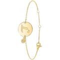 Bracelets Sc Boh&egrave;me BD2281-DORE-L-DIAMANT Dor&eacute;