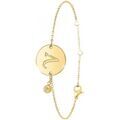 Bracelets Sc Boh&egrave;me BD2281-DORE-V-DIAMANT Dor&eacute;