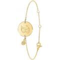 Bracelets Sc Boh&egrave;me BD2281-DORE-B-DIAMANT Dor&eacute;