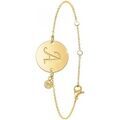 Bracelets Sc Boh&egrave;me BD2281-DORE-A-DIAMANT Dor&eacute; Grenoble