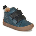 Baskets montantes enfant Easy Peasy MY DEBOO VELCRO Bleu