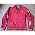 Veste Teddy Smith Veste zipp&eacute;e Teddy Smith rouge taille XL Rouge