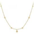 Collier Sc Boh&egrave;me BD2370-DORE-DIAMANT Dor&eacute; Grenoble